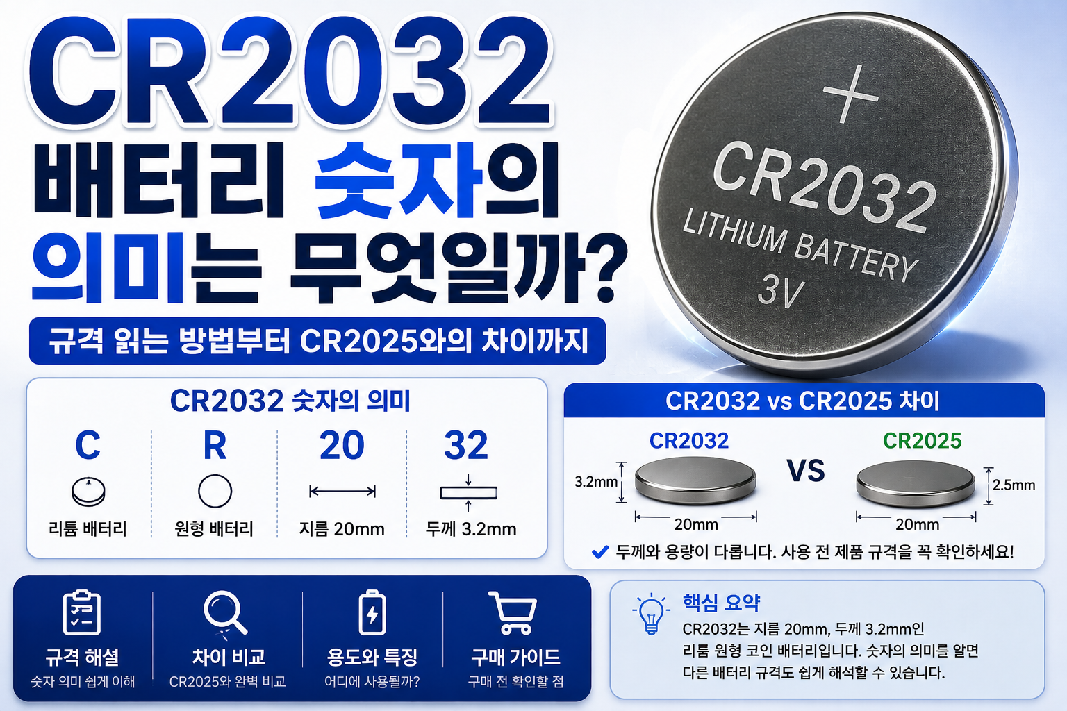 CR2032 배터리